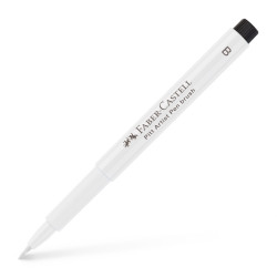 Otas tipa flomāsters Faber Castell Pitt Artist Pen 101, White