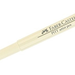 Otas tipa flomāsters Faber Castell Pitt Artist Pen 103, Ivory