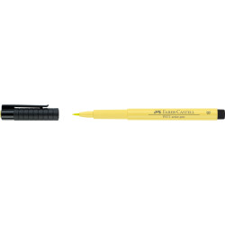 Otas tipa flomāsters Faber Castell Pitt Artist Pen 104,  Light yellow glaze
