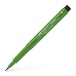 Otas tipa flomāsters Faber Castell Pitt Artist Pen 167, Green olive