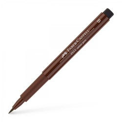 Otas tipa flomāsters Faber Castell Pitt Artist Pen 175, Dark sepia
