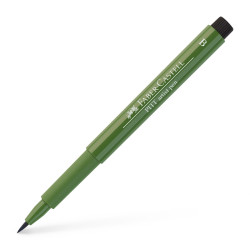 Otas tipa flomāsters Faber Castell Pitt Artist Pen 174, Chromium green opaque