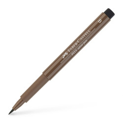 Otas tipa flomāsters Faber Castell Pitt Artist 177, Walnut brown