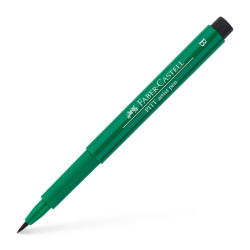 Otas tipa flomāsters Faber Castell Pitt Artist Pen 264, Dark phthalo green