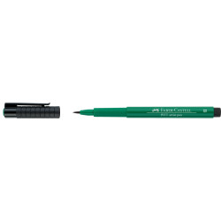 Otas tipa flomāsters Faber Castell Pitt Artist Pen 264, Dark phthalo green