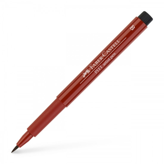 Otas tipa flomāsters Faber Castell Pitt Artist Pen 192, Indian red