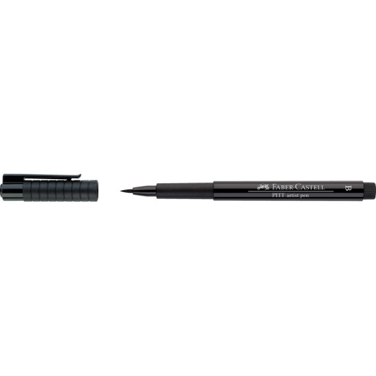Otas tipa flomāsters Faber Castell Pitt Artist Pen 199, Black