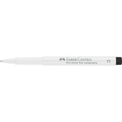 Kaligrāfijas flomasters Faber Castell Pitt Artist Pen, 101 balts