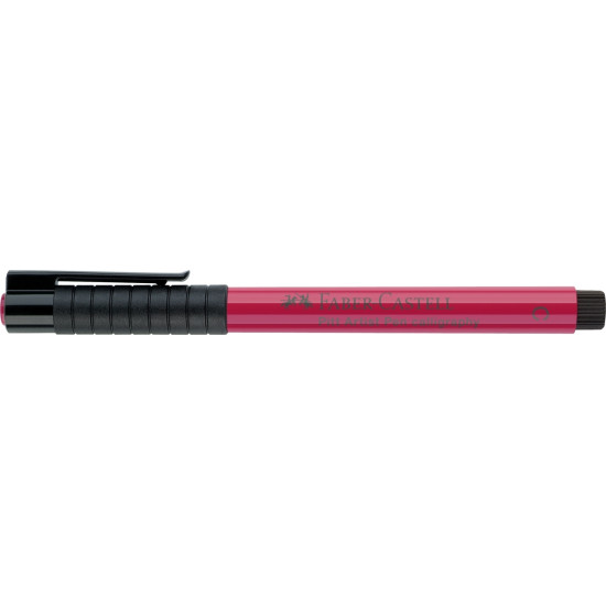 Kaligrāfijas flomasters Faber Castell Pitt Artist Pen, 127 karmīna rozā