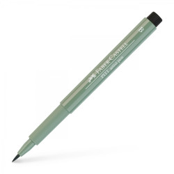 Otas tipa flomāsters Faber Castell Pitt Artist Pen 172, Earth green