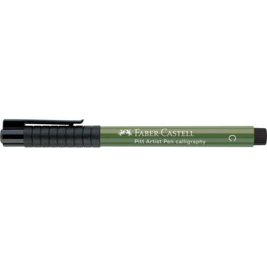 Kaligrāfijas flomasters Faber Castell Pitt Artist Pen,174 hroma zaļš