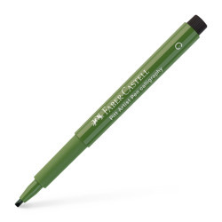 Kaligrāfijas flomasters Faber Castell Pitt Artist Pen,174 hroma zaļš
