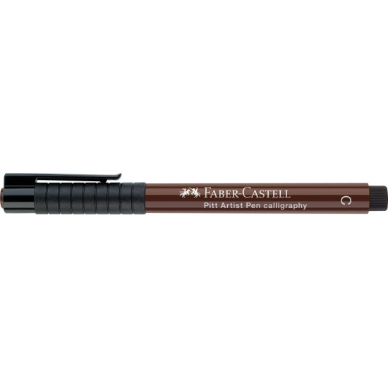 Kaligrāfijas flomasters Faber Castell Pitt Artist Pen,175 tumša sēpija
