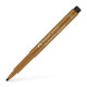 Kaligrāfijas flomasters Faber Castell Pitt Artist Pen, 180 rawumber / brūns