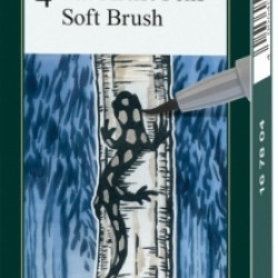 Ручки Faber-Castell Pitt Artist Pen SB 4 цвета