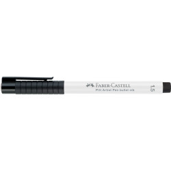 Flomāsters Faber-Castell Pitt Artist Pen 1,5mm, dekorēšanai, 101 White