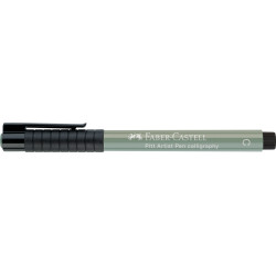 Kaligrāfijas flomasters Faber Castell Pitt Artist Pen, 272 silti pelēks III
