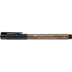 Kaligrāfijas flomasters Faber Castell Pitt Artist Pen, 178 nougat/ riekstu brūns
