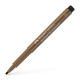 Kaligrāfijas flomasters Faber Castell Pitt Artist Pen, 178 nougat/ riekstu brūns