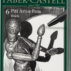 Pintsel-pliiats Faber-Castell Pitt Artist Pen 199 6tk/pk