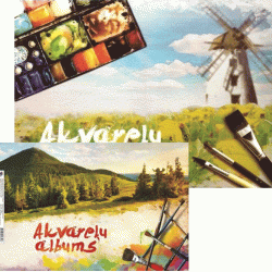 Akvareļu albums ABC Jums A3, 225g/m², 15 lapas