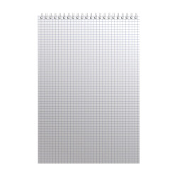 Блокн. Ф.А4 60Л.Гр."Office" (Бордовый)