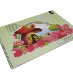 Блокнот для рисования College "Drawing Pad", White, Лежит плоско