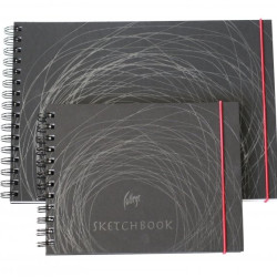 Скетчбук KPF "College", Black, Яркие Цвета Выделяются