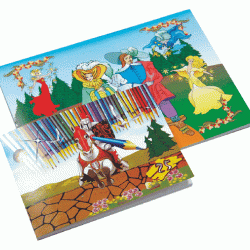 Zīmēšanas albums ABC Jums A4, 90g/m², 30 lapas