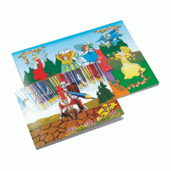 Zīmēšanas albums ABC Jums A4, 90g/m², 30 lapas