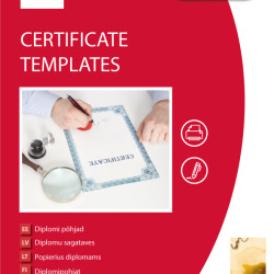 Бумага для сертификатов College Premium A4 170г 25л