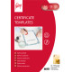 Бумага для сертификатов College Premium A4 170г 25л
