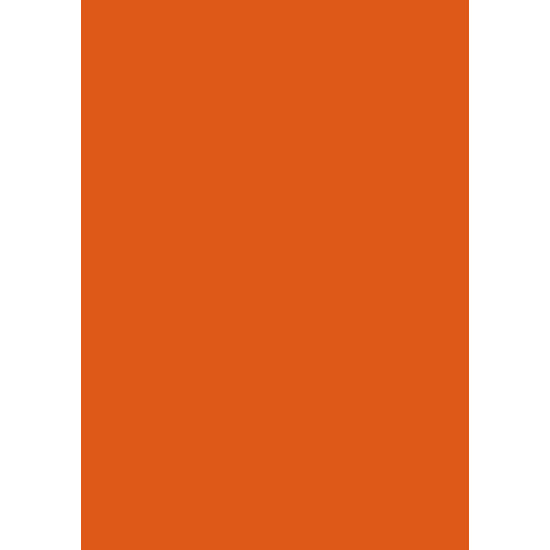 Картонные листы College "TRPKFA1160KO", Orange Red, Повышенная прочность