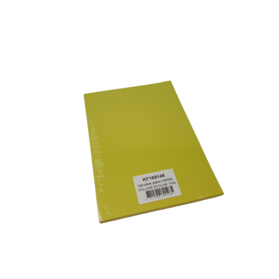 Бумага Ecoline College A4 100г желтая