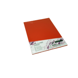 Картон College CO44 коралловый красный А4 160г