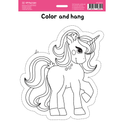 Krāsojams kartons College A4, Vienradzis