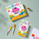 Фломастеры DELI SuperWashable 24цвета супермоющиеся