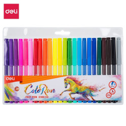 Фломастеры DELI ColoRun EC10023 24цвета