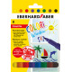 Маркеры Eberhard Faber Jumbo 8шт с трафаретами
