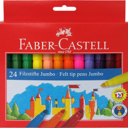 Фломастеры Faber-Castell Jumbo 24 цвета моющиеся