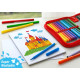 Фломастеры Faber-Castell Кейс 36шт смываемые
