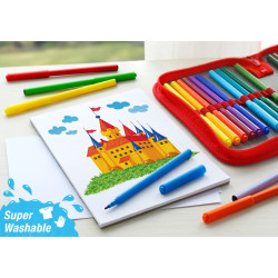 Flomasteri Faber-Castell, 50gab/iep