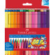 Фломастеры Faber-Castell Grip 30 цветов эргономичные