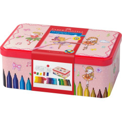 Фломастеры Faber-Castell Балерина 33цвета с клипсами