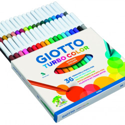 Фломастеры Giotto Turbo Color 36 цветов набор