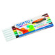 Фломастеры Giotto Turbo Color 6шт моющиеся