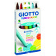 Фломастеры Giotto Turbo Maxi 6шт моющиеся