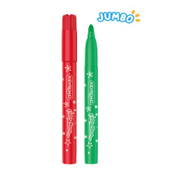 Фломастеры Keyroad Jumbo 12 цветов