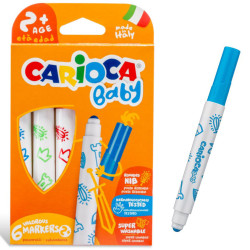 *Flomāsteri CARIOCA BABY 2+, 6 krāsas