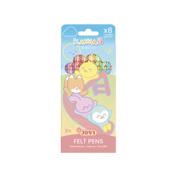 Flomāsteri Jovi Kawaii, 8 pasteļkrāsas